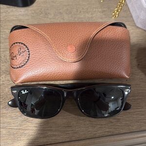 Ray-Ban Black and Brown Sunglasses Accessories